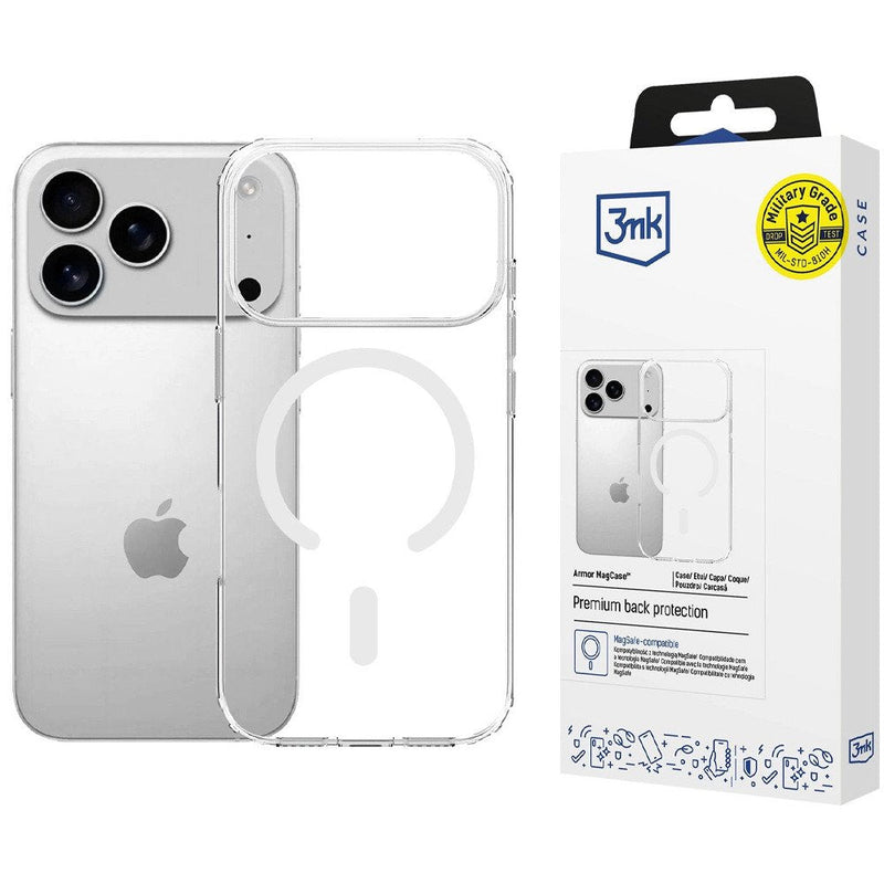 Etui Armor Magcase Apple Iphone 17 Pro Przezroczysty