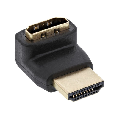 Inline Adapter HDMI , Male/Female Ángulo Hacia Arriba, Contactos Dorados, Compatible With 4K2K — image 1