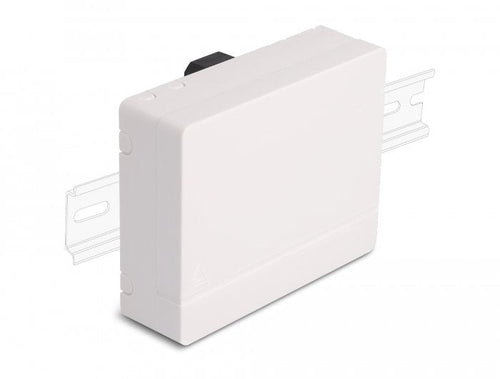 Lwl Socket Connection Carril Din 4 X Sc Simplex Or Lc Duplex White — image 1