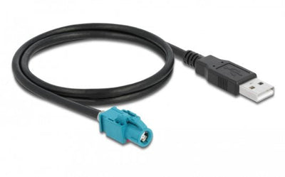 Delock Cable Hsd Z Female a USB 2.0 Typ-a Male 1M — image 1