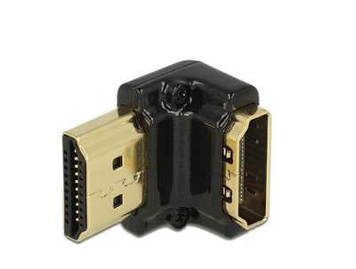 Delock Adapter Hdmi-a Female Hdmi-a Male 4K 90° Angular Black — image 1