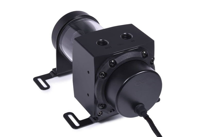 Alphacool Core 100 Aurora Depósito Acetal/Acrílico With Pump Vpp Apex Black Depósito Expansión With Pump 15380