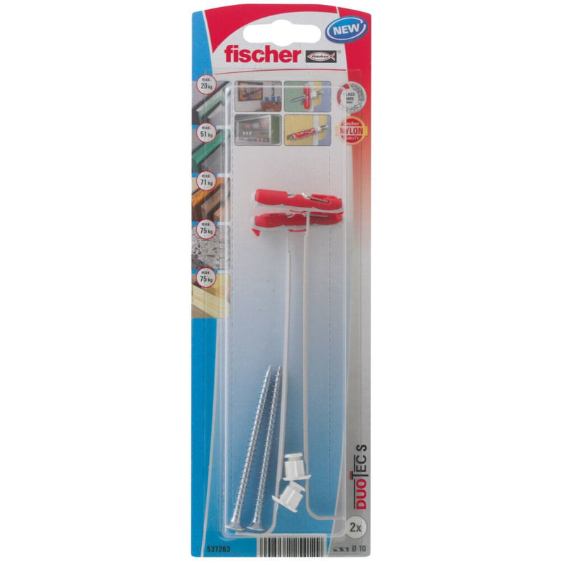 Fischer Blister 2 Unid. Duo Tec 10 Sk + Screws 537263