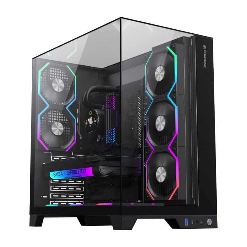Gamemax PC Case Case Infinity Pro Bk ATX