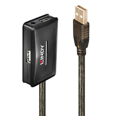 Lindy Alargo Activo USB 2.0 Pro 10M, M/H Black 42635 — image 1