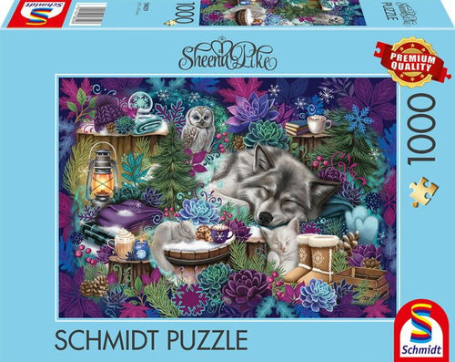 Schmidt Juegos Sheena Pike: Wintertraum 1000 Pieces 58829 — image 1