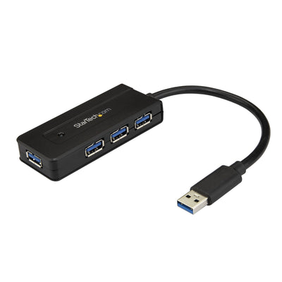 StarTech Hub .com Concentrador Laptop USB 3.0 Superspeed 4 Ports 5Gbps With Charging Fast - Ladrón USB 3.2 Gen — image 1