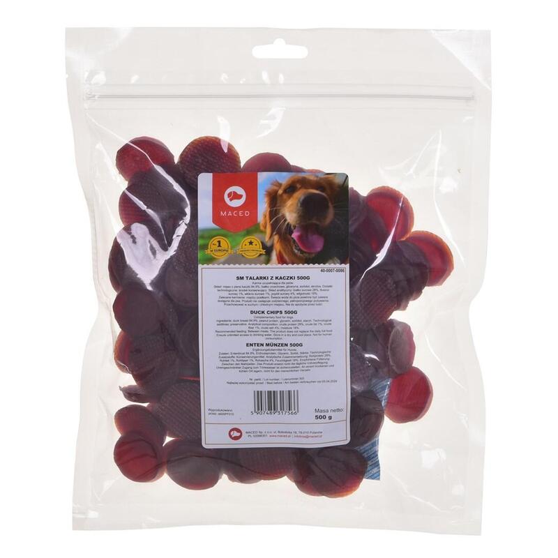 Maced Chips Pato - Golosina Perros - 500G