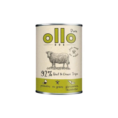 Ollo Comida Húmeda Perros Pure Beef And Green Tripe 400G — image 1