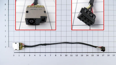 Connector DC Jack With Cable Laptop HP 15-D003SS 747116-001 — image 1