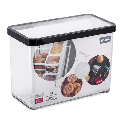 Rotho Container Square 2,1L Loft — image 1