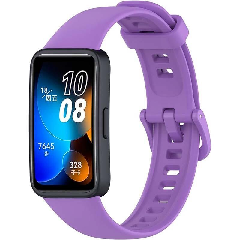 Strap Huawei Band 8 / Band 9 Silicone Purple