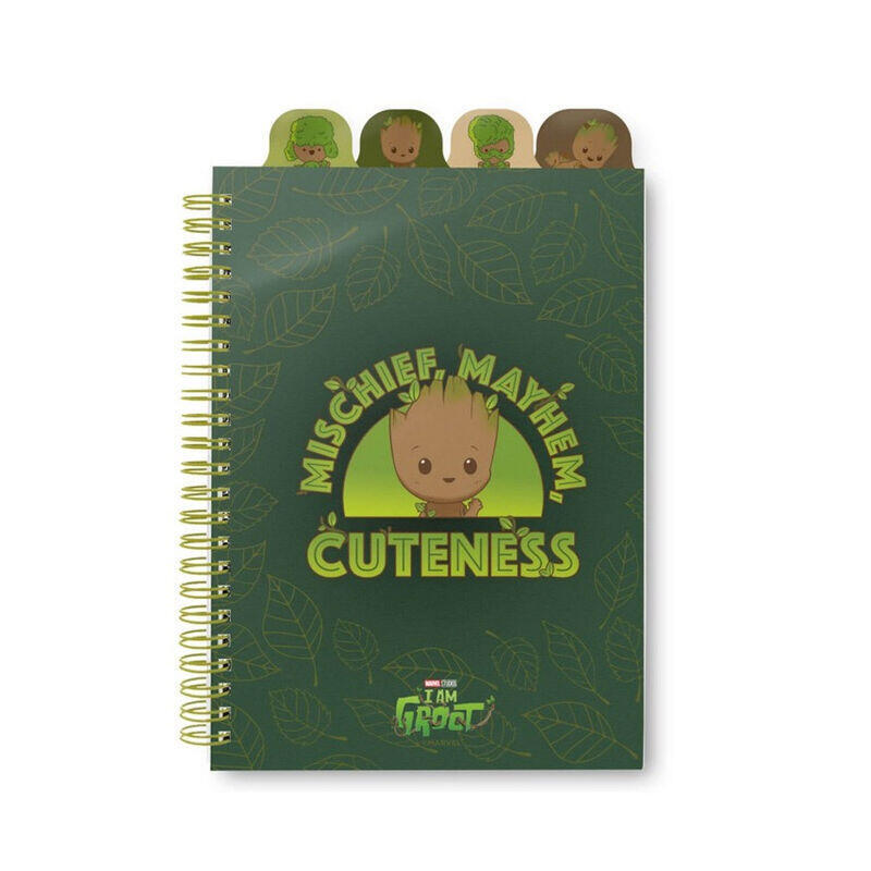 Notebook A5 Groot Marvel