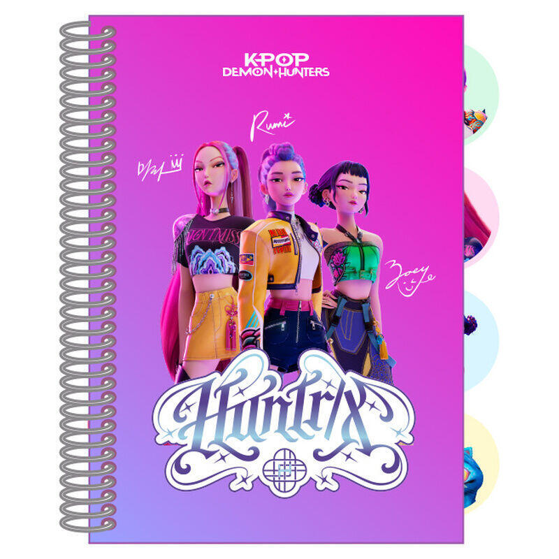 Notebook A7 Kpop Demon Hunters