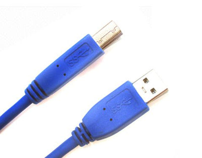 Cable USB 3.0 Type a-b Male 2M. Blue — image 1