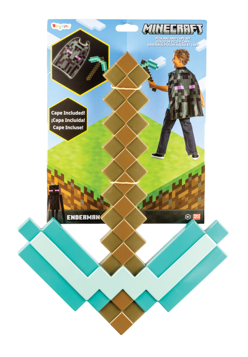 Minecraft - Set de Capa Y Pico Children