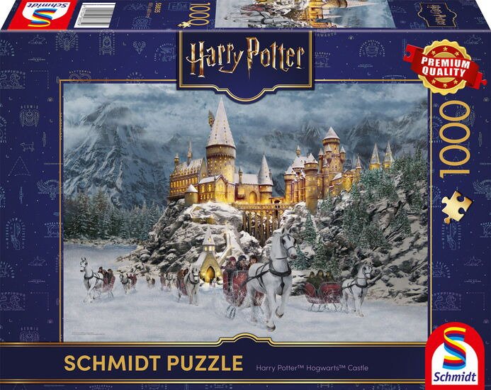 Schmidt Juegos Thomas Kinkade Studios: Harry Potter - Hogwarts Castle 1000 Pieces 58835