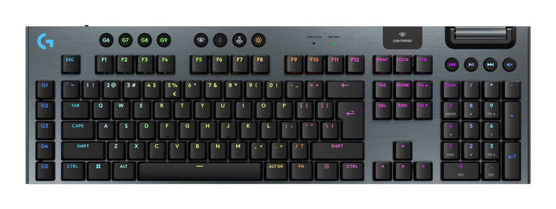 Logitech G915 X Lightspeed Wireless Gaming Keyboard Black (us)