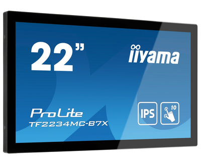 Iiyama Monitor 21,5 Pl TF2234MC-B7X Touch IPS 16:9 VGA HDMI DP USB 8MS — image 1