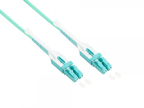 Cable Alcasa LW-U802LC3 Fibre Optic And Infiniband 2M 2X Lc Colour Aguamarina