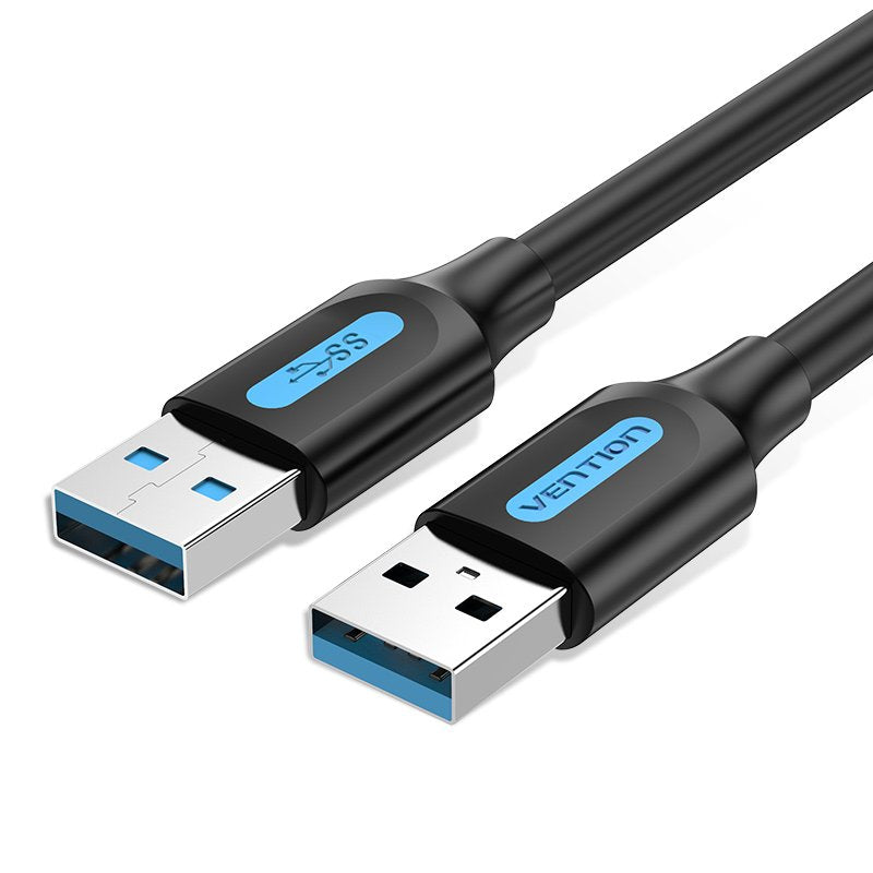 Vention USB Cable 3.0 Conbh USB Male USB Male 2M Black