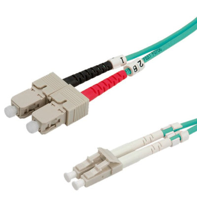 Roline Lwl-cable 50 125UM OM3 Lc Sc Trkis 1M — image 1