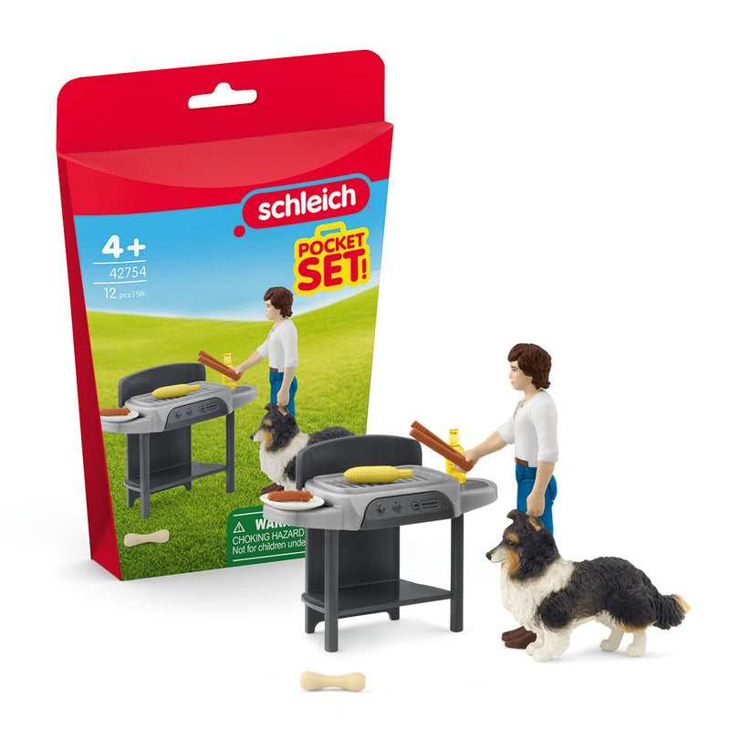Schleich Horse Club Barbecue With Tom, Edificio Juegos 42754