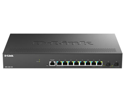 D-link DMS-1250-10S/ And 10-PORT Multi-Gigabit Smart Managed Switch Including 8 Multi-Gigabit 2.5G And 2 10G S — image 1