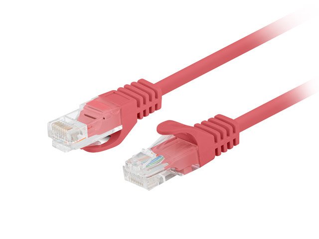 Lanberg Cable Network CAT.5E UTP 1.5M Red 10-PACK