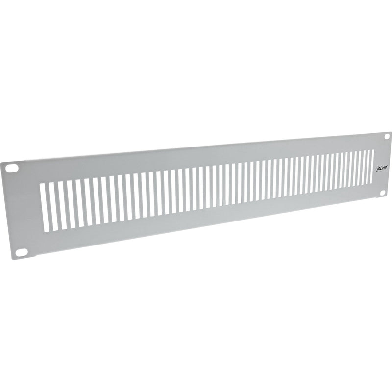 Inline Panel Ciego 19 Perforado, 2U, Grey Ral 7035