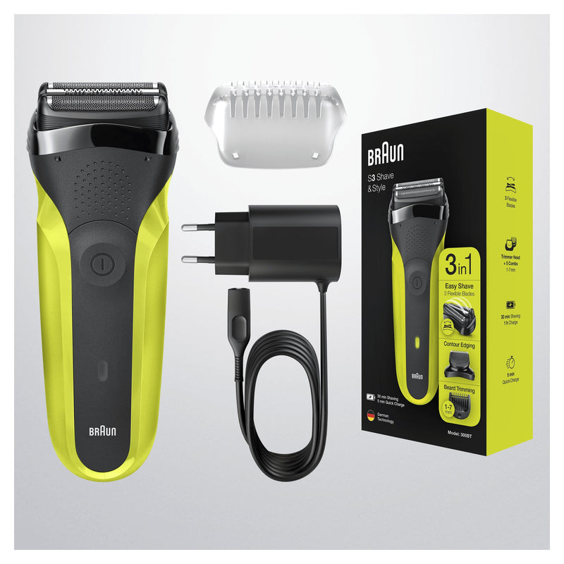 Braun 300BT Shaver Eléctrica Series 3 Shave & Style 3 1