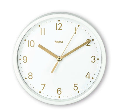 Hama Madeira Watch Desktop Analogico - Quiet - Funciona With 1 Battery Aa - 16X4.5CM - White — image 1