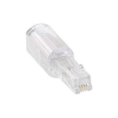 Inline Twist-stop Headphone Telefónico 4P4C Male a Female — image 1