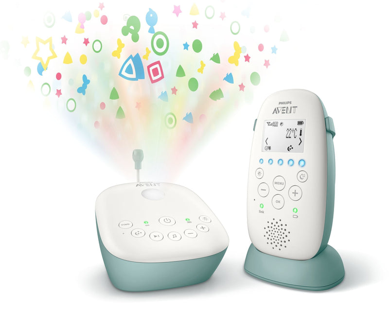 Philips SCD731/26 Vigila Baby Vigilabebés With Tecnología Dect White