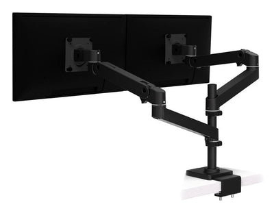 Ergotron Lx Pro - Kit Fijación (doppelgelenkarm) - Modular - 2 Lcd-displays - With Flachem C-klemmen - Black - — image 1