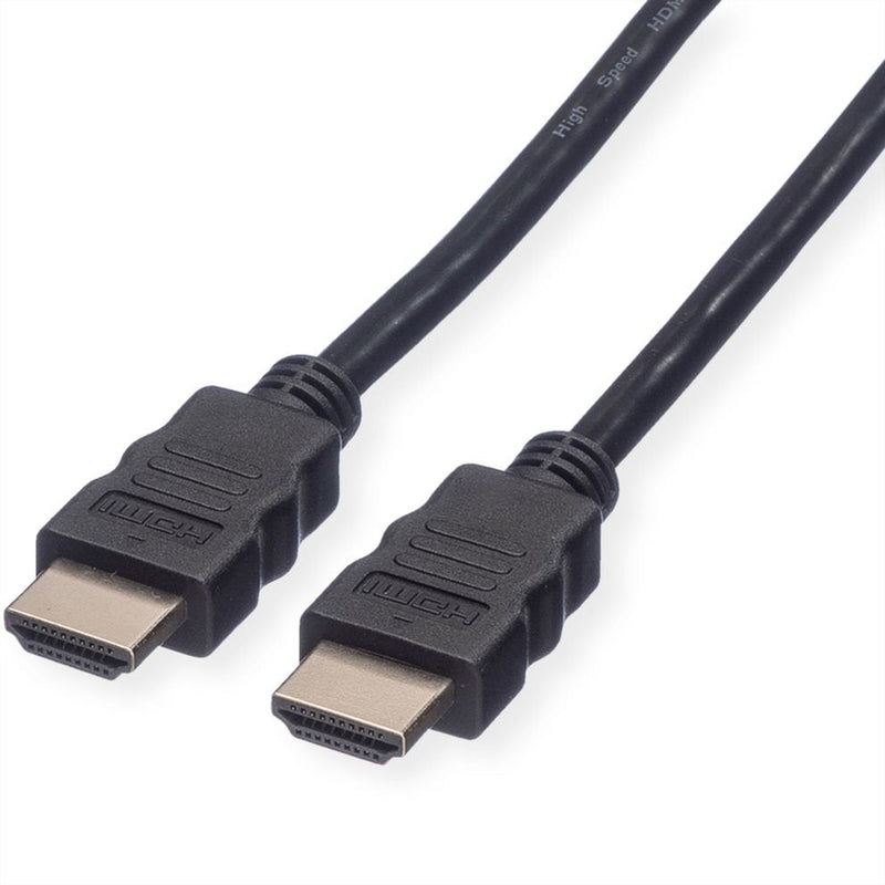 Roline HDMI High Speed Cable With Ethernet Black 2M