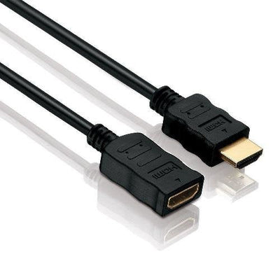Helos HDMI Cable High Speed Male/Female With Ethernet 0,5M — image 1