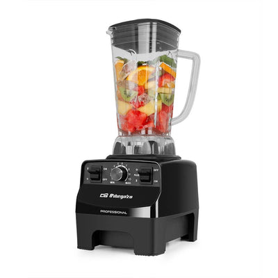 Orbegozo Blender Bv 9650 Glass Professional - Motor 1500W - Glass Tritan 2L - 8 Cuchillas Steel Inoxidable - F — image 1