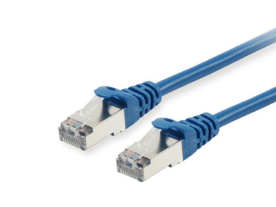 Equip Network Cable RJ45 S FTP Apantallado CAT.6A Blue 1M — image 1