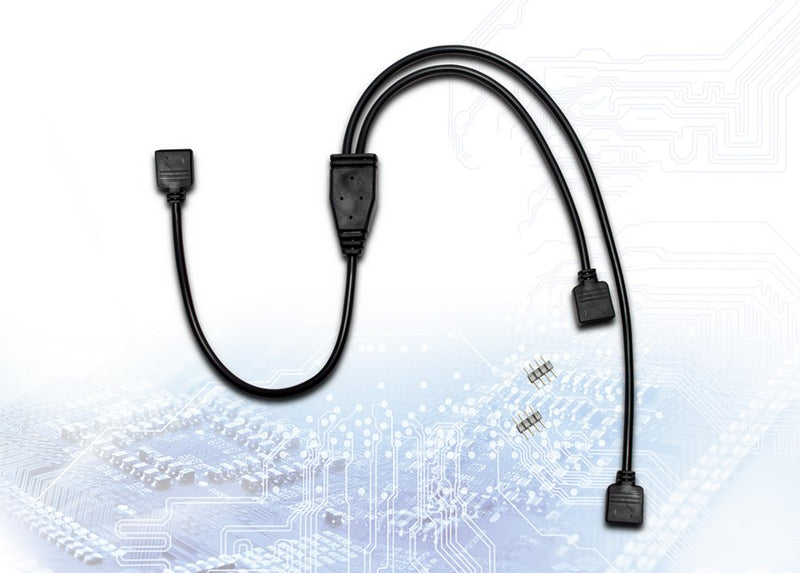 Distribuidor RGB Cable Inter-tech, 2VÍAS