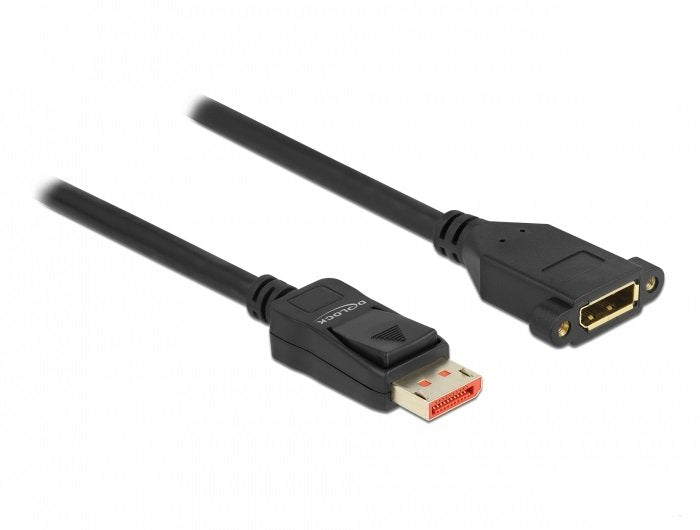 Delock DisplayPort Cable Extensión Installation 8K 60 HZ 3M