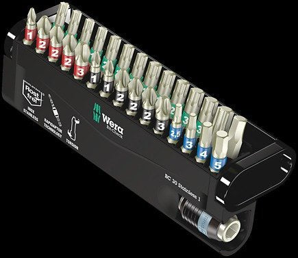 Wera Bit-check 30 Stainless 1 Punta Screwdriver 30 Pieces