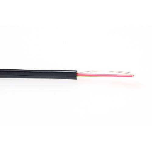 Modular Flatcable 6 Conductors Black