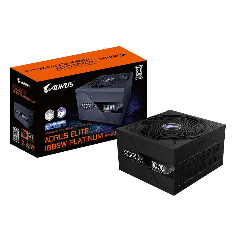 Gigabyte Power Supply Power GP-AE1000PM PG5,1000W, Active PFC,80 + Platinum, Modular, ATX