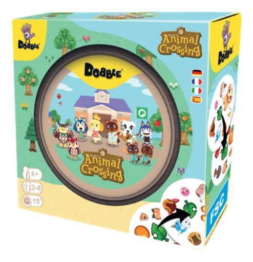 Juego de mesa Dobble Animal Crossing
