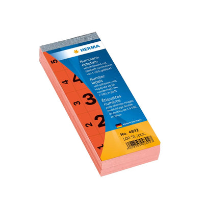 Herma Bloc Notas Self-adhesive 1-500 Red 28X56 Mm — image 1
