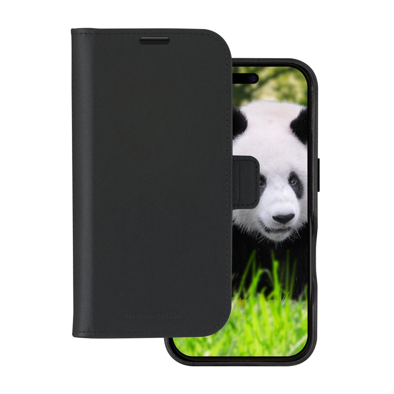 DBRAMANTE1928 Lynge Magsafe Case For Iphone 16 Pro 16CM (6.3) Folio Black