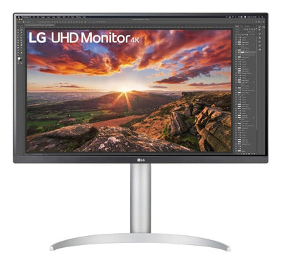 LG Monitor 27UP850K-W.AEU 27 3840 X 2160 Pixels 4K Ultra HD LED Black 27UP850K-W — image 1