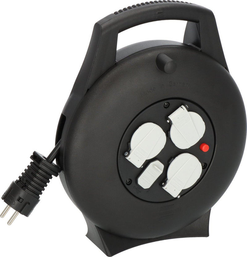 Brennenstuhl Vario Line Kabelbox 3 Sockets With USB / Mini-kabeltambor 10M