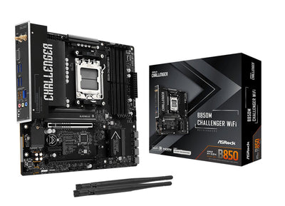 Asrock Motherboard B850M Challenger Wi-Fi DDR5 AM5 90-MXBU40-A0UAYZ Retail — image 1